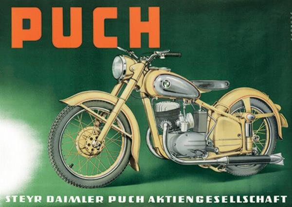 Puch 250 TF Poster