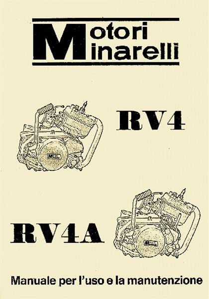 Moto Minarelli RV 4 und RV 4 A, Betriebs- und Reparaturanleitung