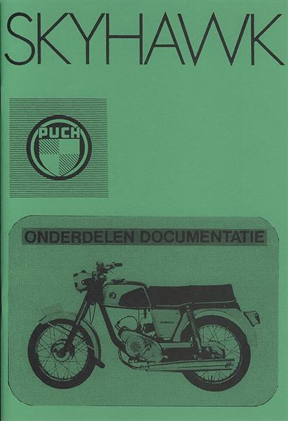 Puch Moped, M 50 Skyhawk, onderdelen Documentatie, spare-parts-catalog