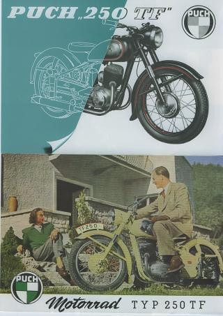 Puch 250 TF Prospekt