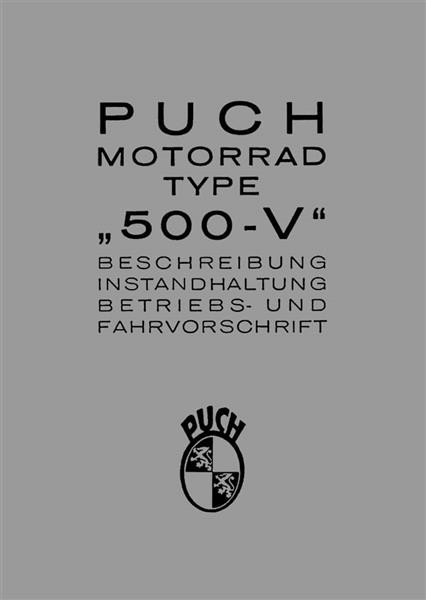 Puch 500 V Betriebsanleitung