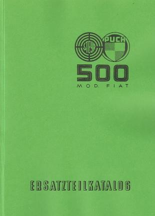 Puch 500 Ersatzteilkatalog