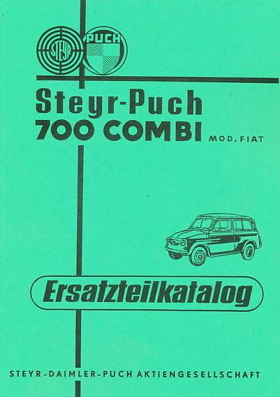 Puch 700 C und E Combi, Ersatzteilkatalog