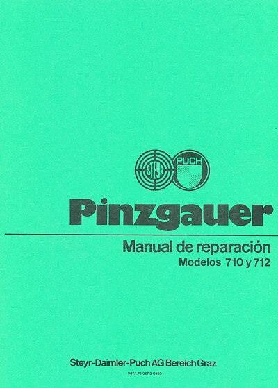 Puch Pinzgauer 710 y 712, 4x4 - 6x6 Manual de reparación