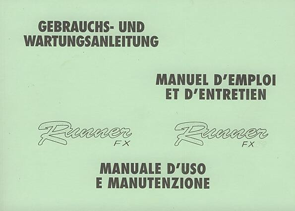 Gilera Runner FX & FXR Wartungsanleitung
