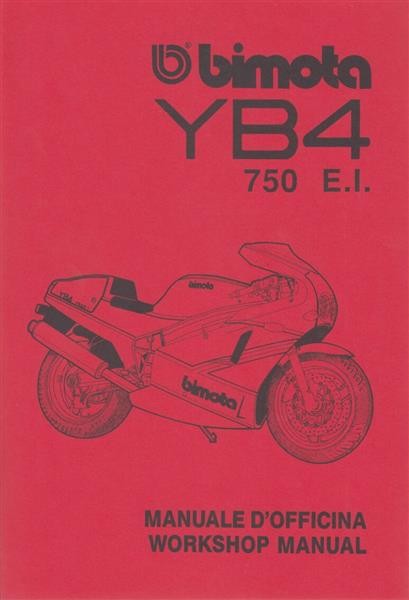 Bimota YB4, 750 E.I., Workshop Manual