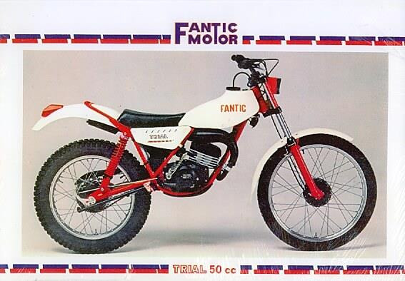 Fantic Trial 50 ccm, Ersatzteilkatalog