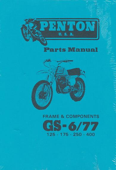 KTM Motorfahrzeugbau Penton 125, 175, 250, 400, Frame & Components, Parts Manual