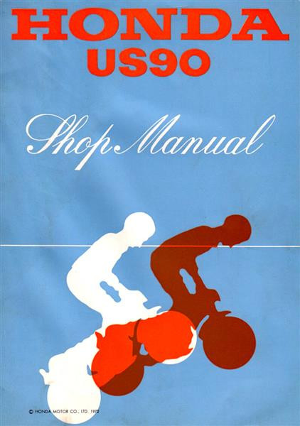 Honda US90 Shop Manual