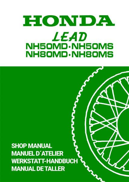 Honda Lead NH50MD NH50MS NH80MD NH80MS Werkstatthandbuch