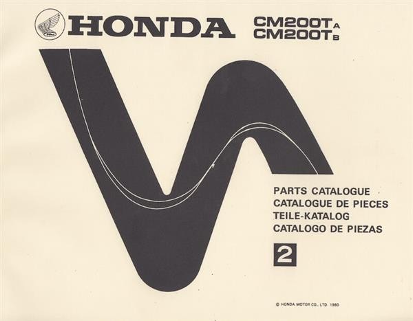 Honda CM200TA CM200TB Teilekatalog