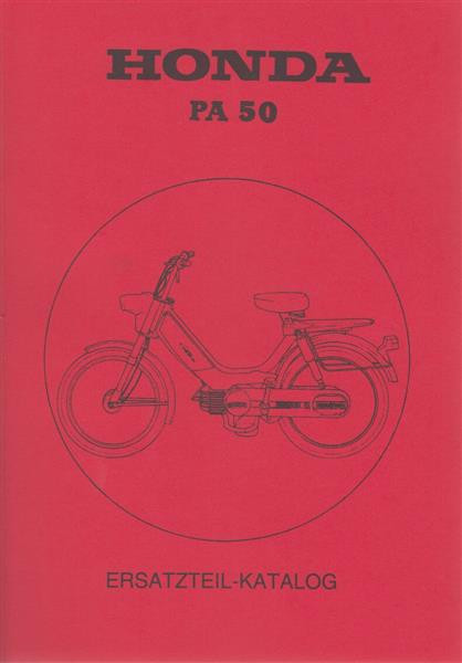 Honda PA50 Ersatzteilkatalog