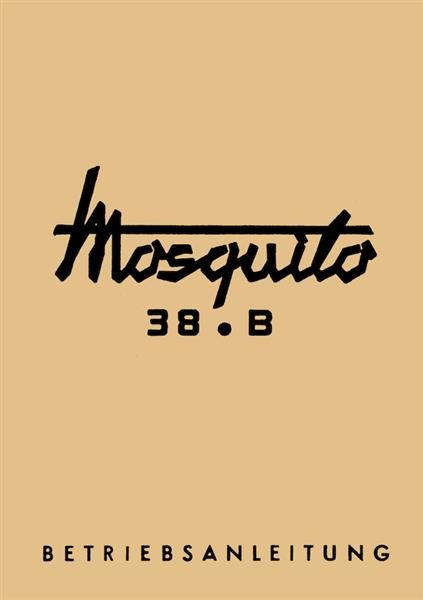 Garelli Mosquito 38-B Betriebsanleitung