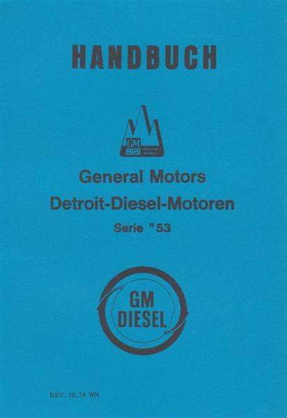 General Motors, Detroit-Diesel-Motor, Serie 53, Handbuch