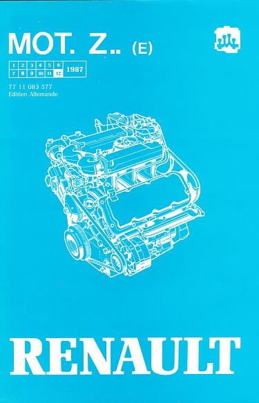 Renault 25, 30, Alpine V6 Turbo, Alpine V6 GT, für Benzinmotor Reparaturanleitung