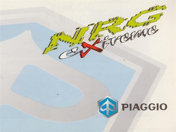 Piaggio NRG Extreme, Betriebsanleitung