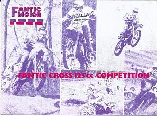 Fantic Cross 125 cc Compedition, Betriebsanleitung