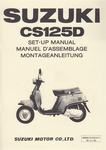 Suzuki CS125D Montageanleitung