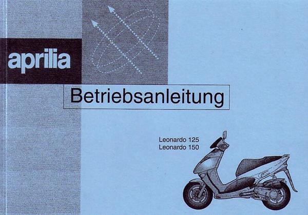 Aprilia Leonardo 125, Leonardo 150 Betriebsanleitung