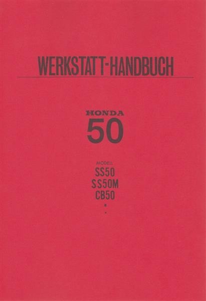 Honda CB50 SS50 SS50M Werkstatthandbuch