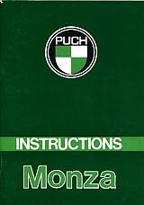 Puch Moped Monza Instructions