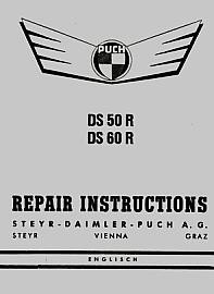 Puch DS 50 R, DS 60 R, repair instructions