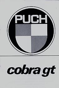 Puch Cobra GT, Betriebsanleitung