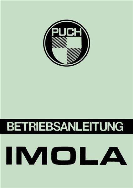 Puch Moped, Typ Imola GX / X, Betriebsanleitung