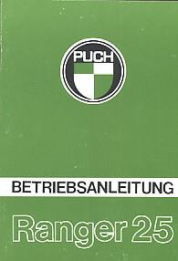 Puch Ranger 25, Betriebsanleitung