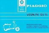 Vespa PX 125 T5 Betriebsanleitung
