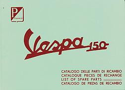 Vespa 150 VBA (1958) Ersatzteilkatalog
