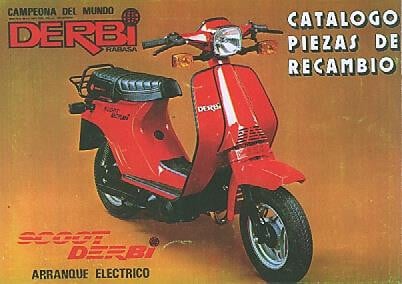 Derbi Scoot Ersatzteilkatalog