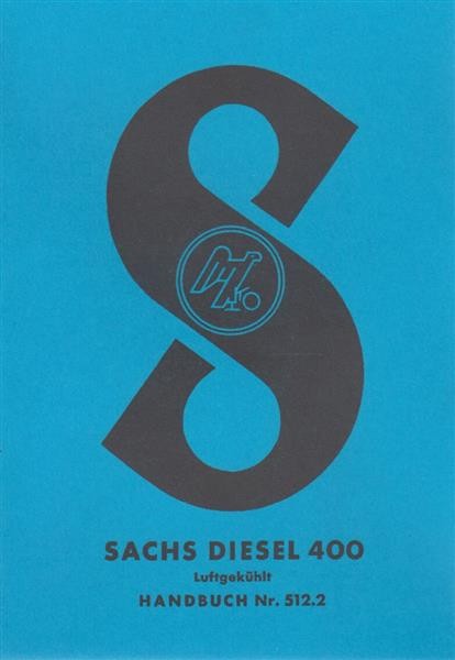 Sachs Motor 400 Diesel, Handbuch