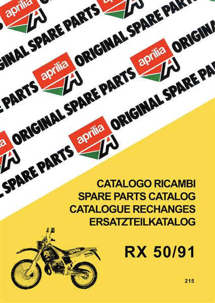 Aprilia RX50 Ersatzteilkatalog