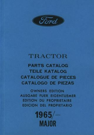 Ford Traktor Major, Ersatzteilkatalog