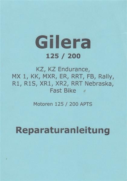 Gilera 125 und 200, Reparaturanleitung
