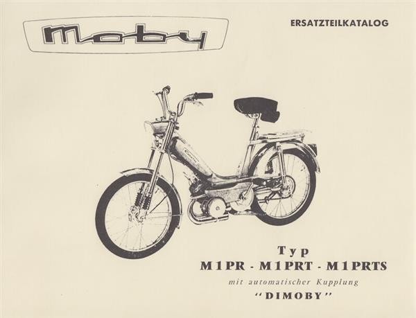 Motobecane Moby "Dimoby", Ersatzteilkatalog