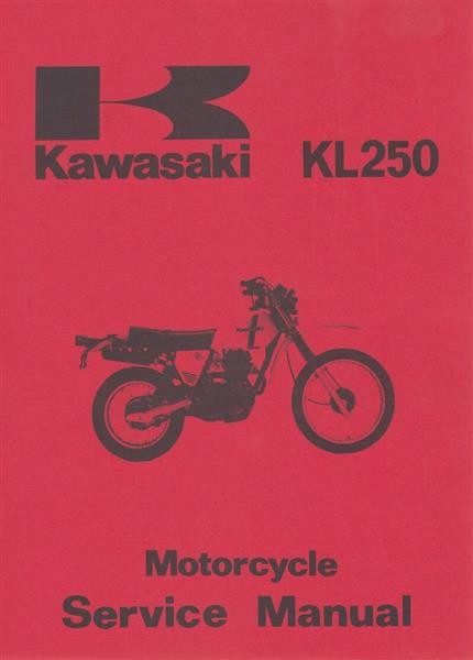 Kawasaki KL 250 - A3, Service Manual