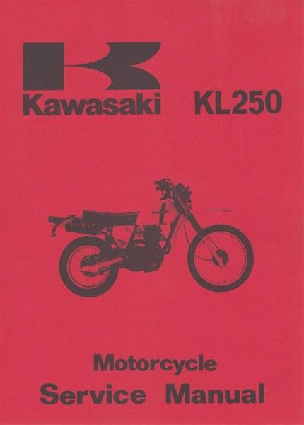 Kawasaki KL 250 A3 Service Manual
