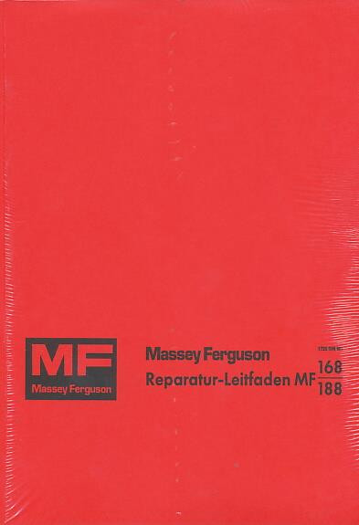 Massey-Ferguson MF168 MF188 Reparaturanleitung