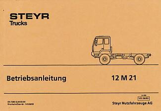 Steyr 12 M 21 Betriebsanleitung