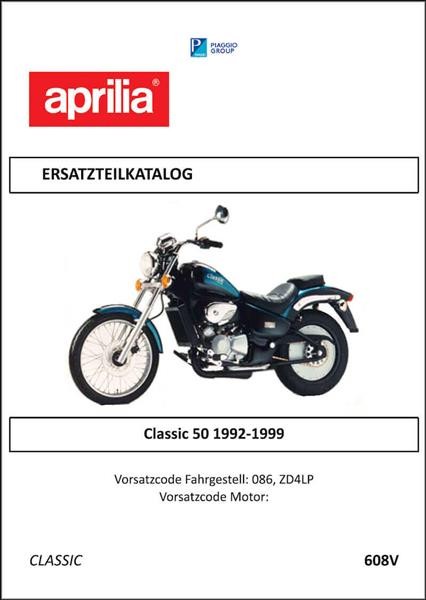 Aprilia Classic 50 Ersatzteilkatalog