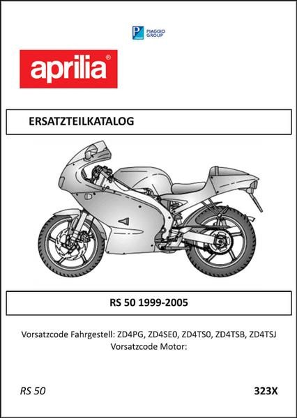 Aprilia RS50 Ersatzteilkatalog