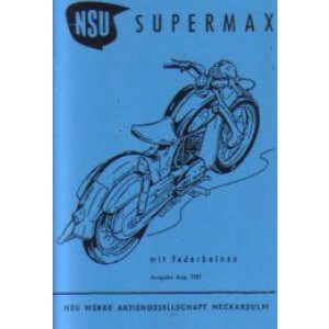 NSU Supermax Betriebsanleitung