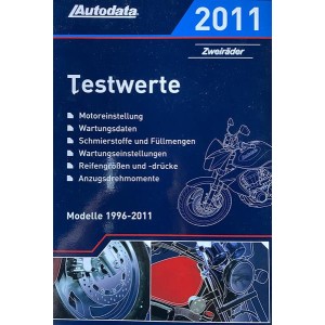 Autodata Testwerte 2011 - Für Zweiräder von 1996-2011