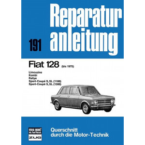 Fiat 128 bis 1975 - Reparaturbuch