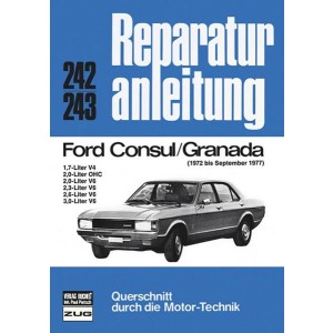 Ford Consul/Granada 200/230.4 ab 08/73 - 76 - Reparaturbuch
