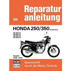 Honda 250/350 (2 Zylinder) Baujahr 1970-1974 - Reparaturbuch