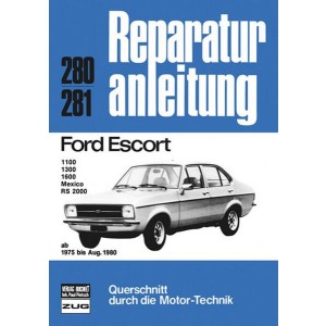 Ford Escort 1975-1980 - Reparaturbuch