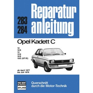Opel Kadett C 04/1977 bis 07/1979 - Reparaturbuch
